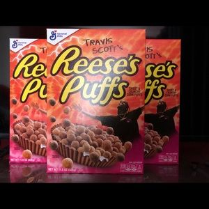 Travis Scott Reeses Puffs Cereal